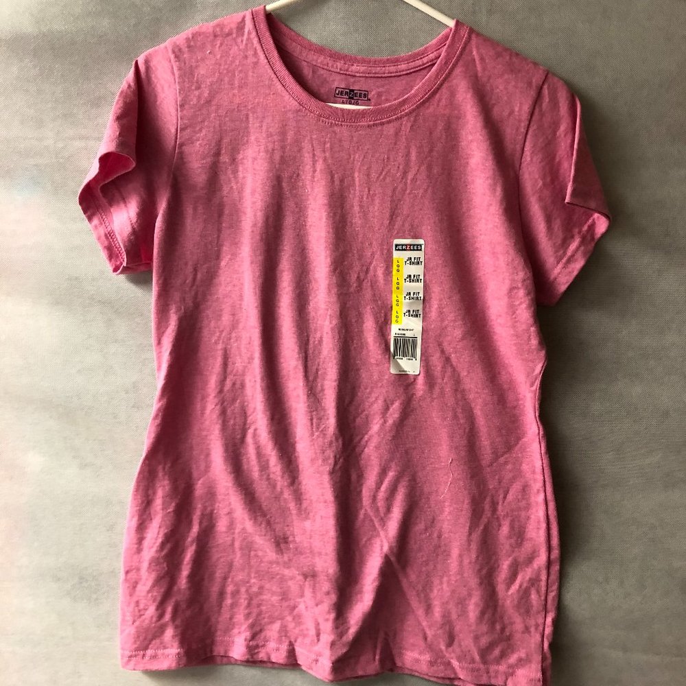 Pink Jerzees T-Shirt